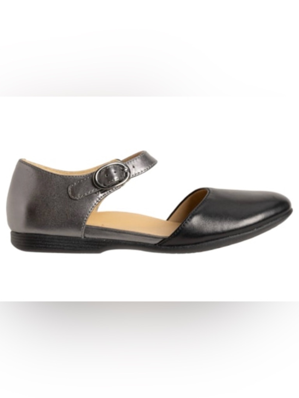 Dansko Black Metallic Mary Jane flats